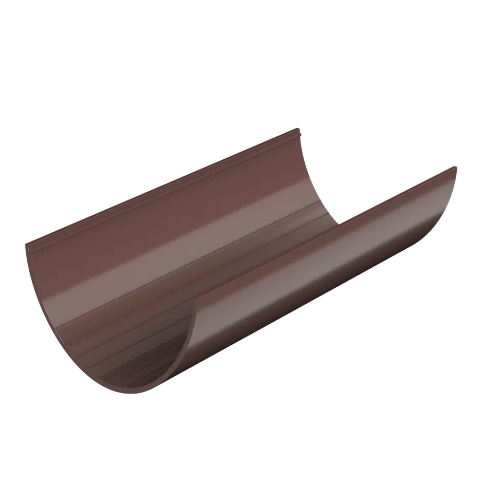 Желоб ТН ПВХ , коричневый, глянец (3м)