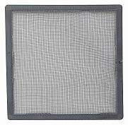 Сетка вентиляционной решетки 150х150мм серый Vilpe серый