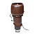Р-вентилятор Vilpe E190/125/500 c шумопоглотителем, коричневый