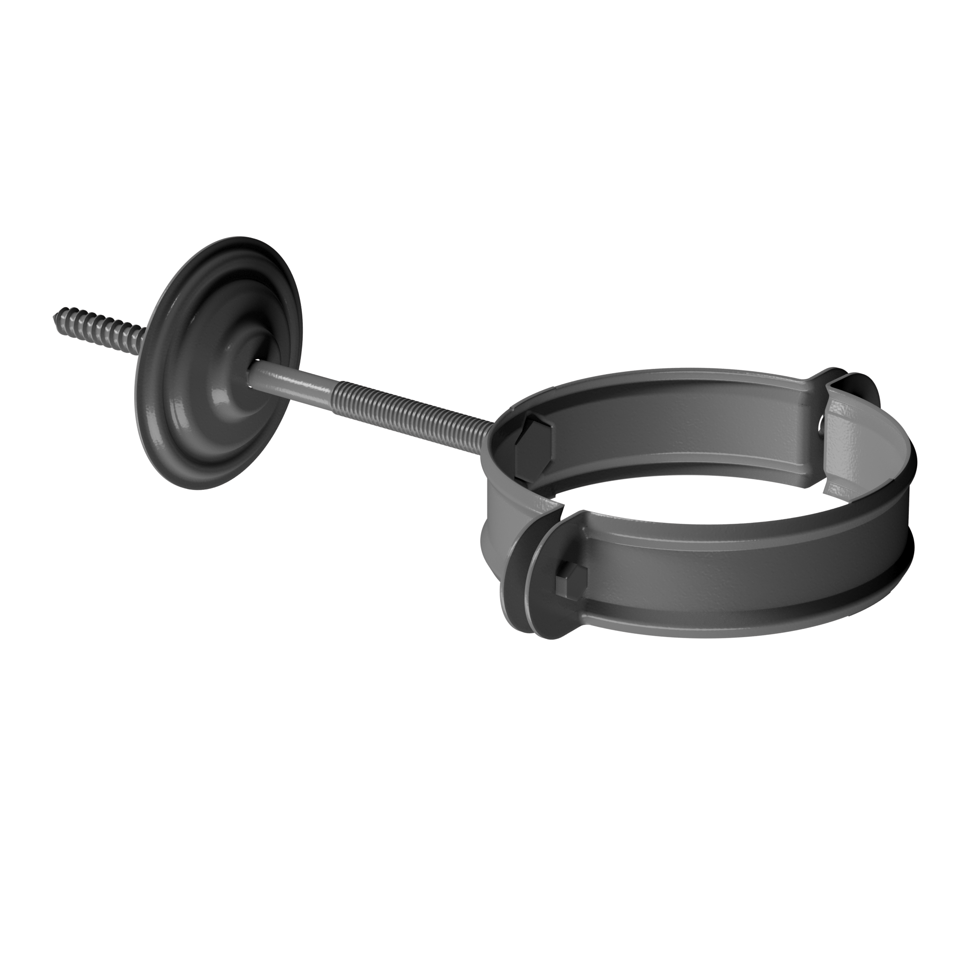 Хомут трубы Döcke STAL PREMIUM D90 Графит