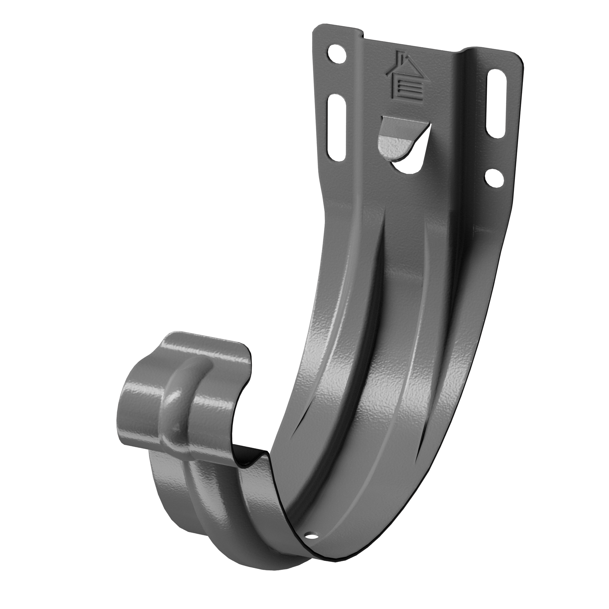 Карнизный кронштейн Döcke STAL PREMIUM D125 Графит