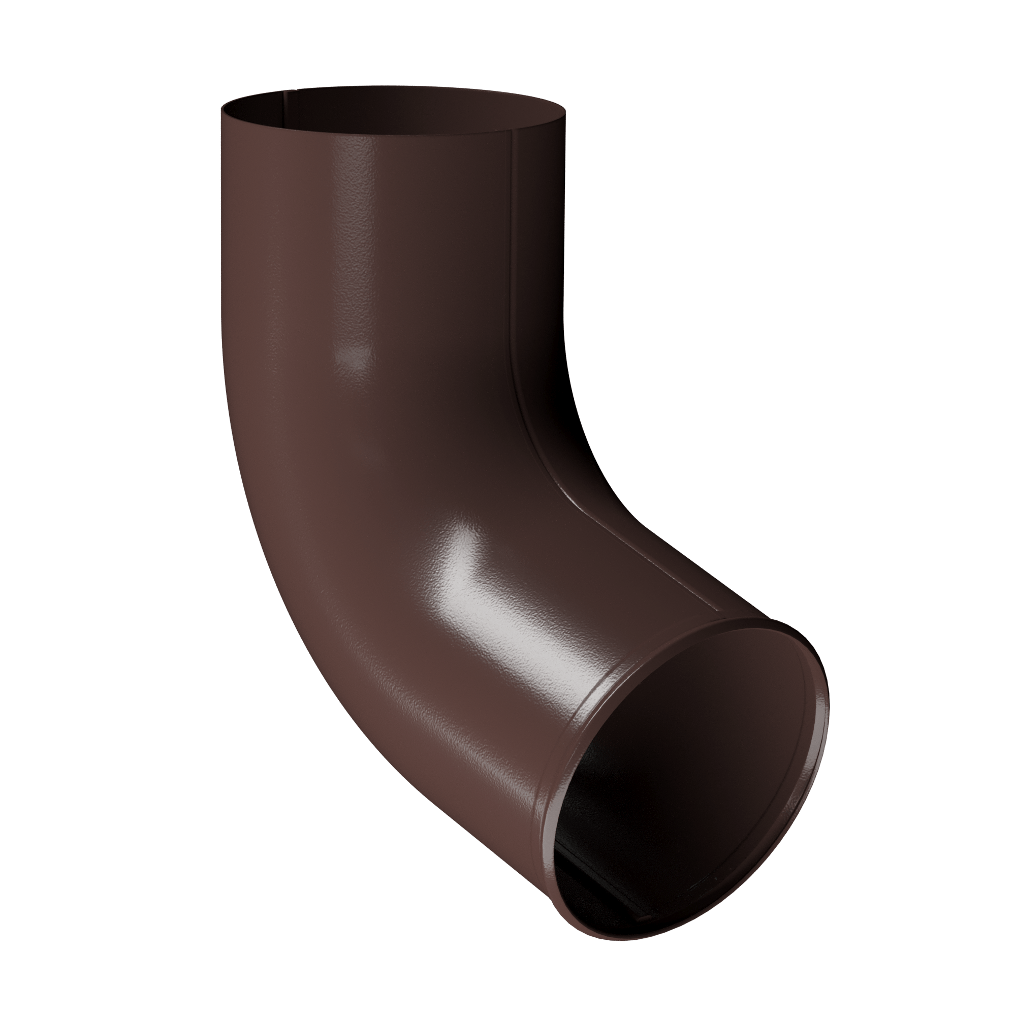 Отвод трубы Döcke STAL PREMIUM D90 Шоколад