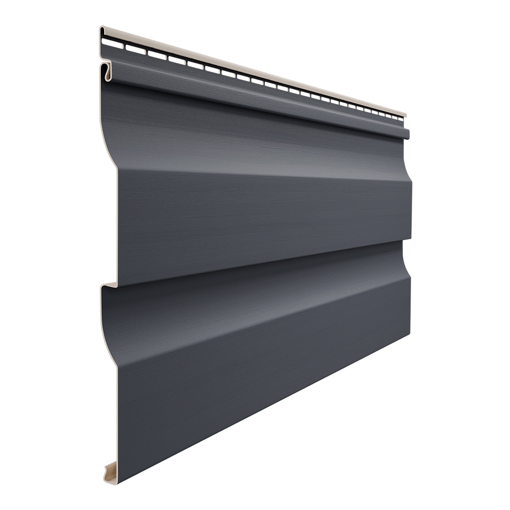 Сайдинг Docke PREMIUM D 4,5 D Корабельный брус (Графит)