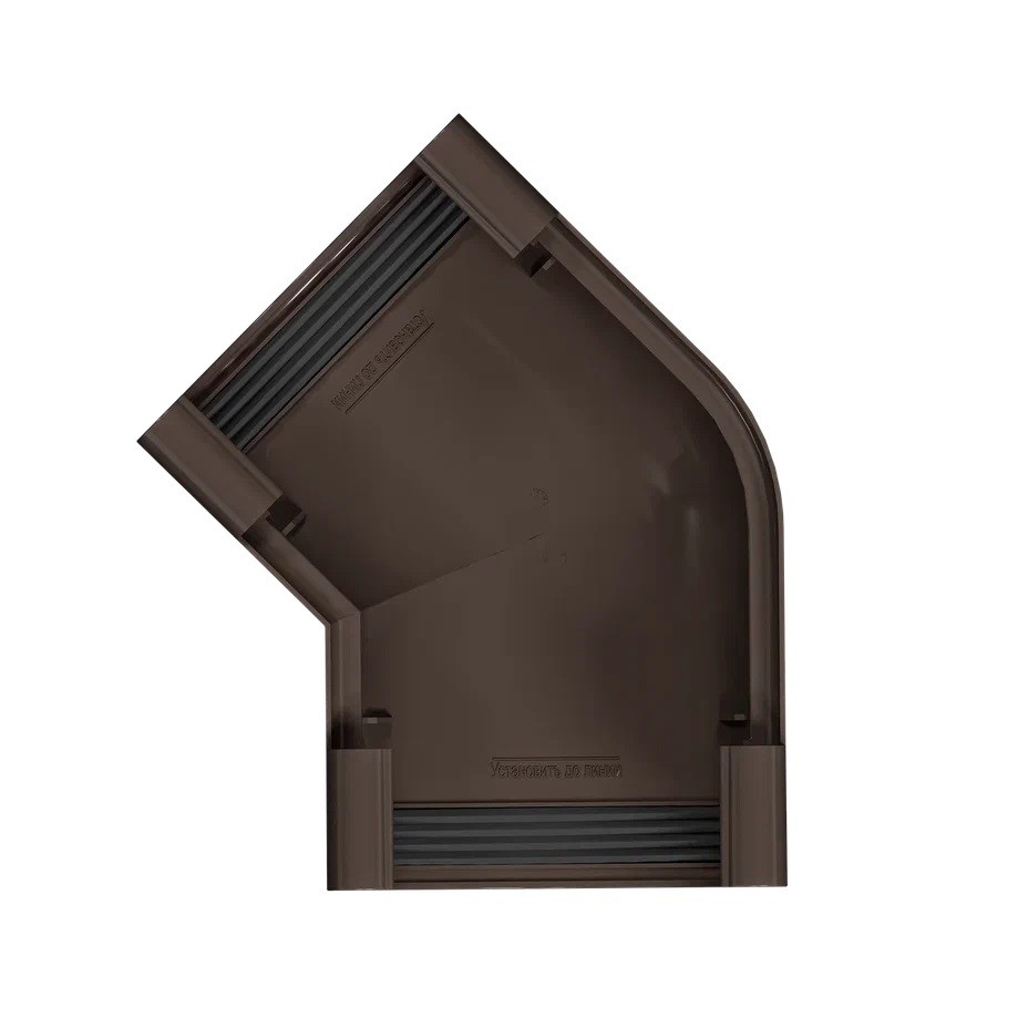 ТЕХНОНИКОЛЬ УЛЬТРА Угол желоба 135° (Темно-коричневый)