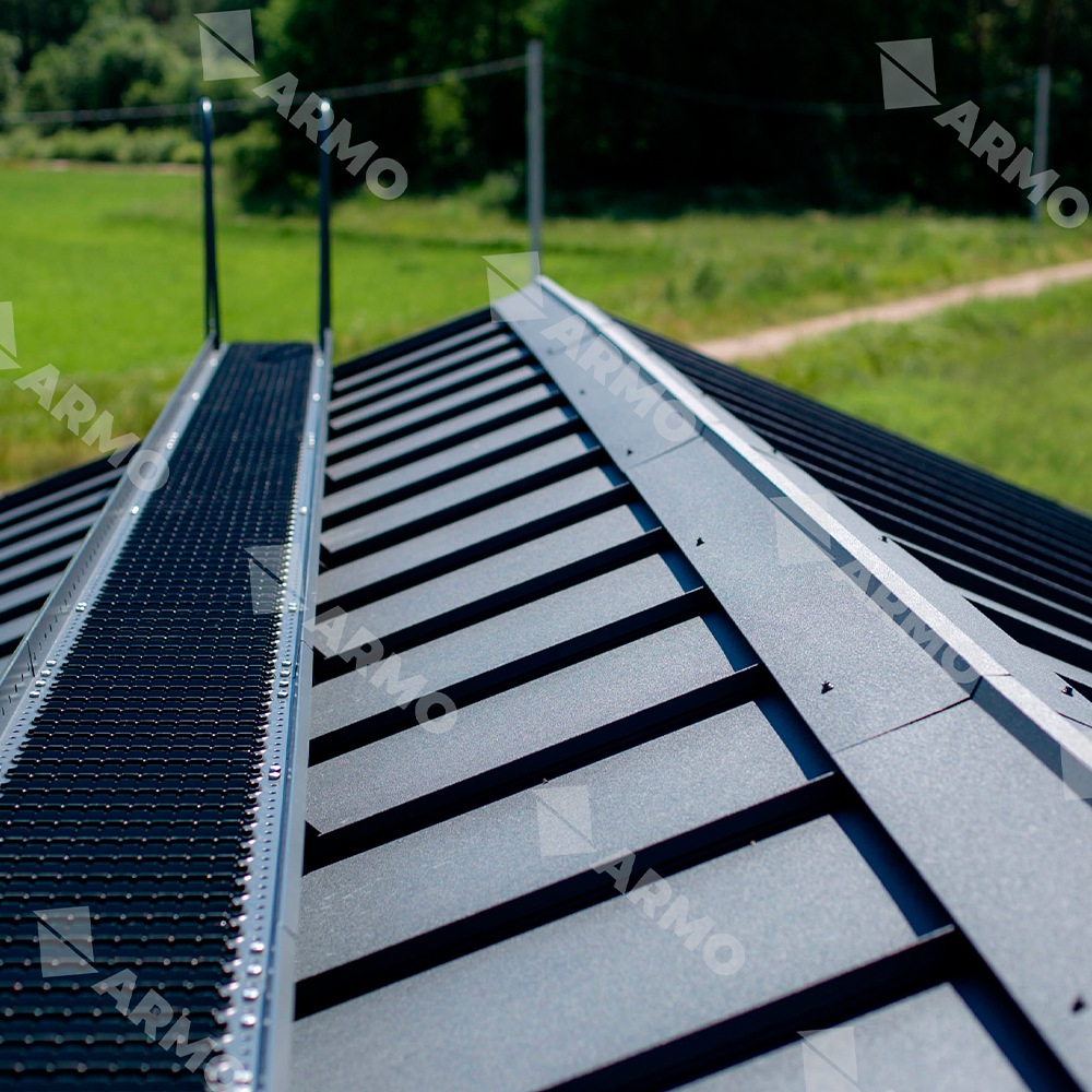 Самозащелкивающийся фальц ARMO 0,5 мм GreenCoat Pural BT RR2H3