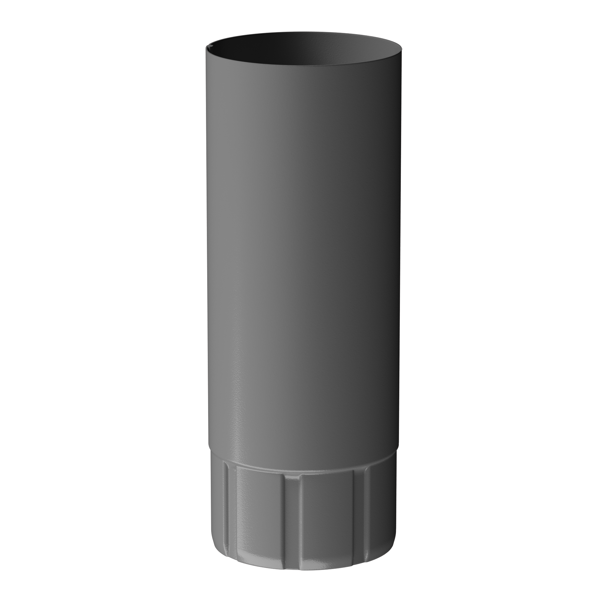 Труба водосточная Döcke STAL PREMIUM D90 3 м Графит