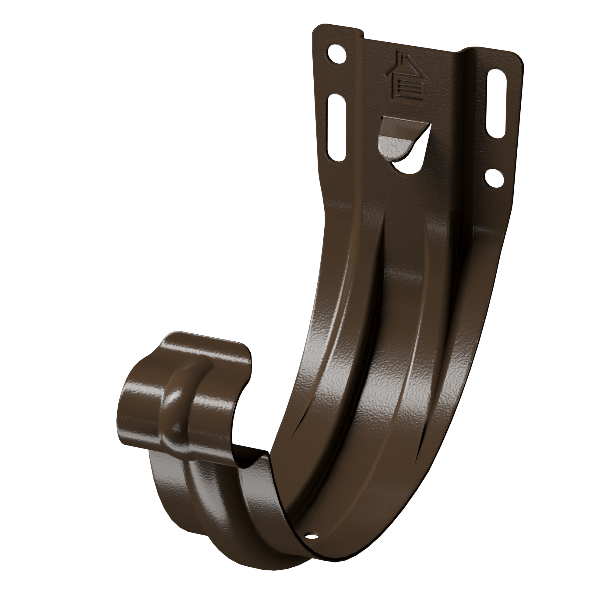 Карнизный кронштейн Döcke STAL PREMIUM D125 Каштан