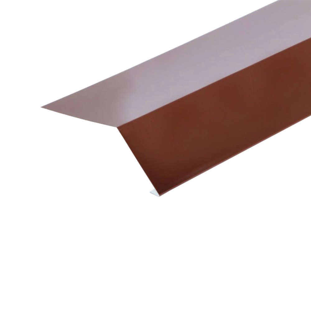 Планка карнизная 100х70х2000 (RAL 8017) 2 м 