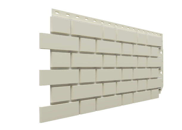 Фасадная панель Docke STANDARD ФЛЕМИШ Молочный