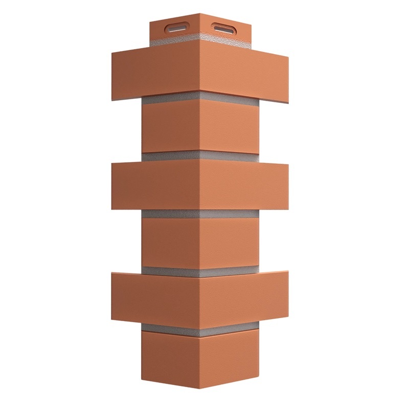 Угол фасадной панели Docke STANDARD ФЛЕМИШ Красный