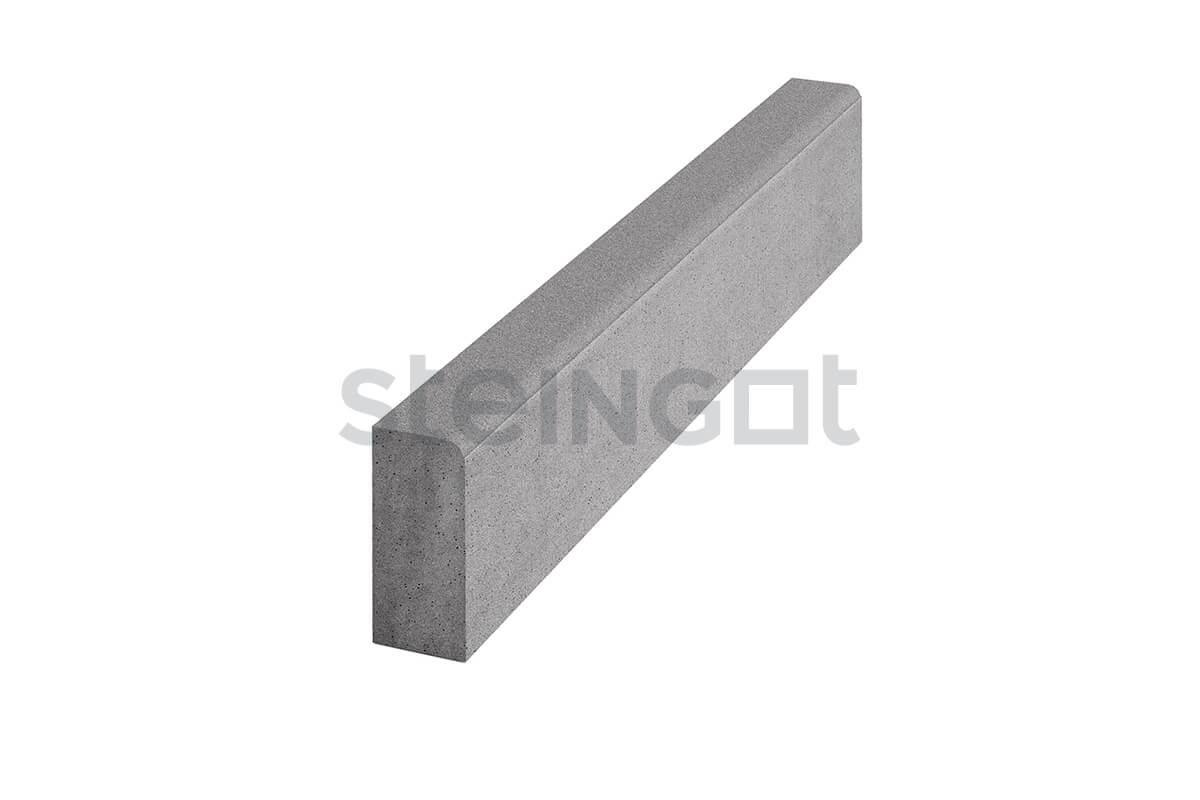 Steingot Бордюр Садовый 1000*200*80 Серый