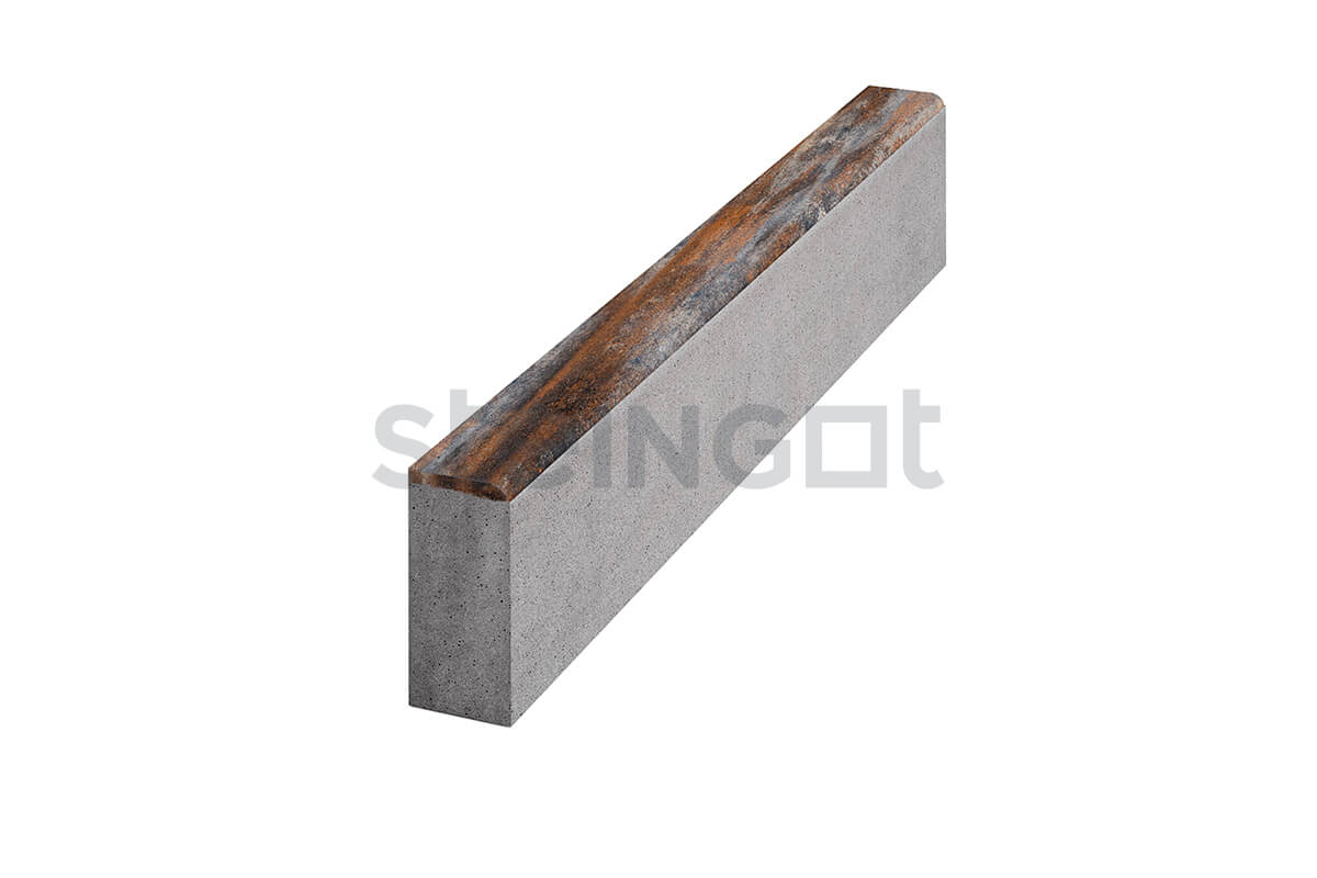 Steingot Бордюр Садовый 1000*200*80 Бронзовый камень (Stein Bronze)