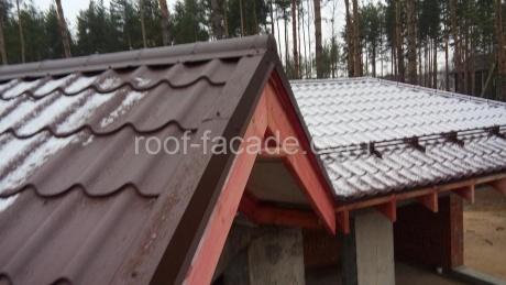 Монтаж металлочерепицы (Энколово)