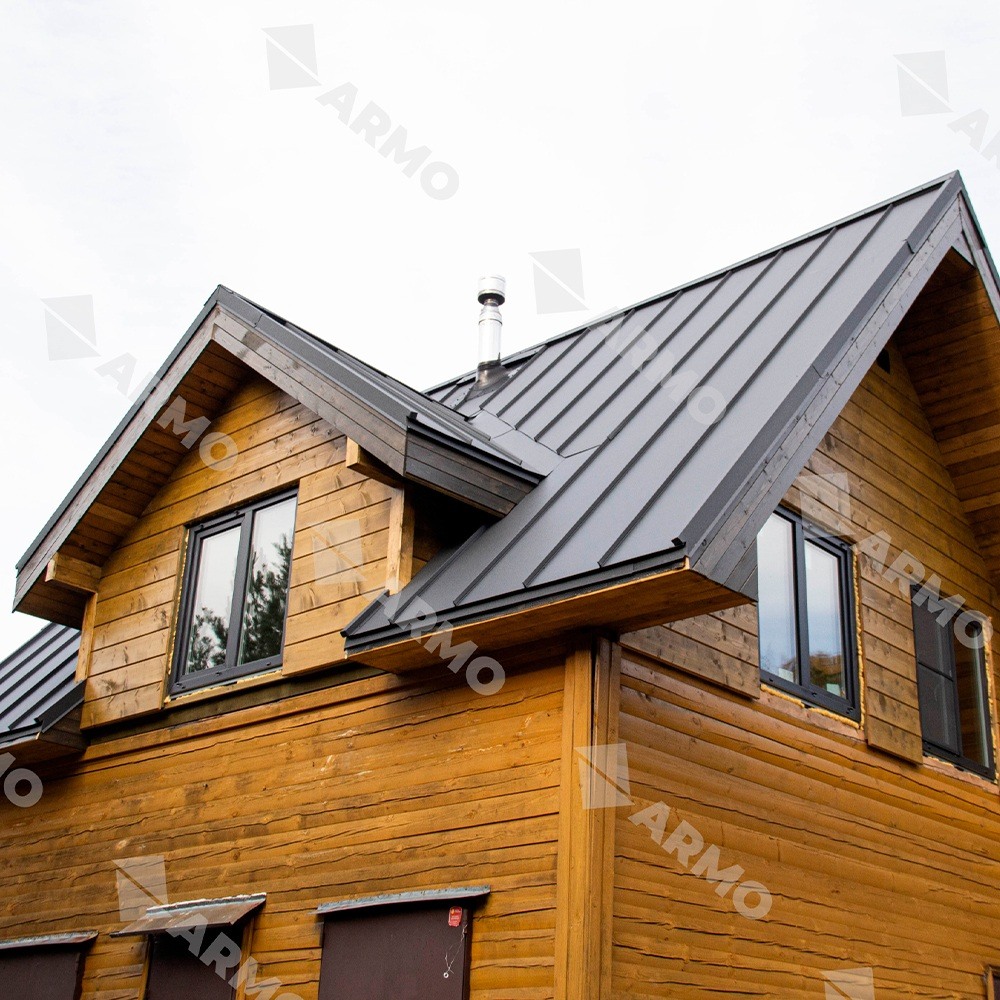 Самозащелкивающийся фальц ARMO 0,5 мм GreenCoat Pural BT RR2H3