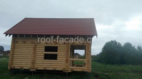 Монтаж металлочерепицы в Оранжерейке