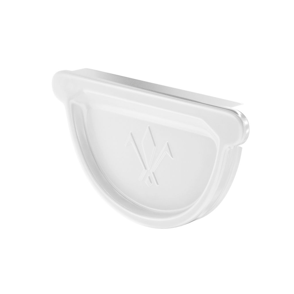 Заглушка универсальная с резиновым уплотнителем PU, 125/90 RAL9003