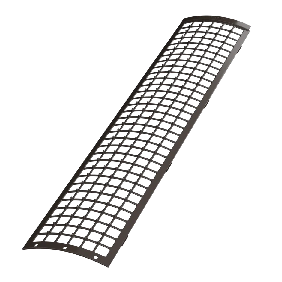 Решетка желоба защитная (0,6 пог.м.)ТН ПВХ, темно-коричневый