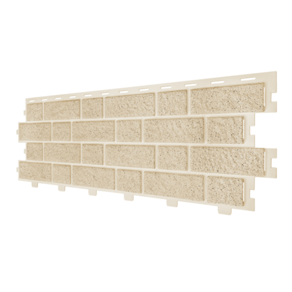 Фасадная панель ТЕХНОНИКОЛЬ Формлайт, Кирпич, Бежевый