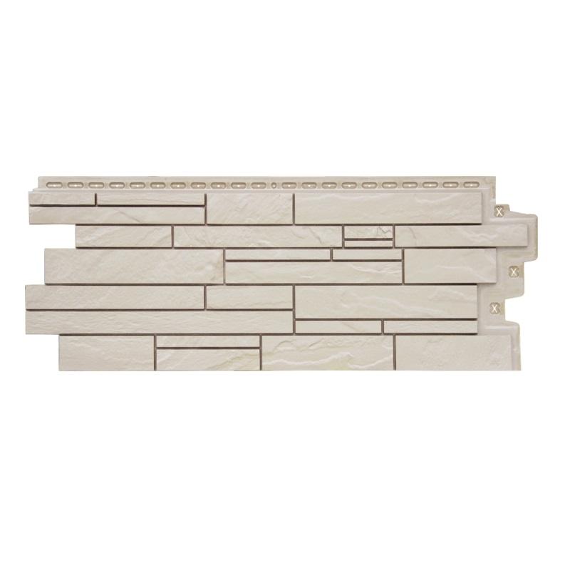 Фасадная панель Grand Line Скала Classic Молочный