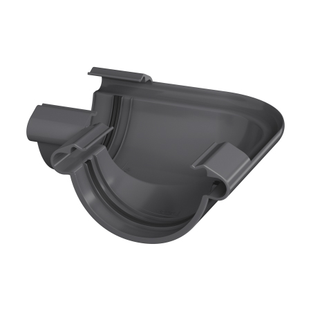 ТЕХНОНИКОЛЬ Макси угол желоба 90° (Графитово-серый)