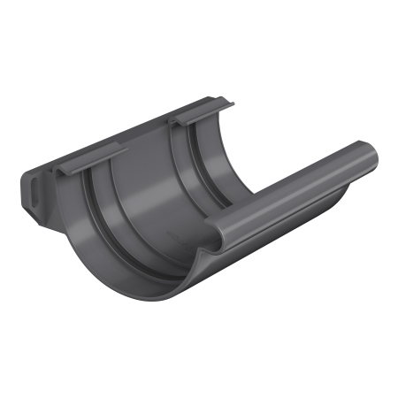ТЕХНОНИКОЛЬ Макси соединитель желоба (Графитово-серый)