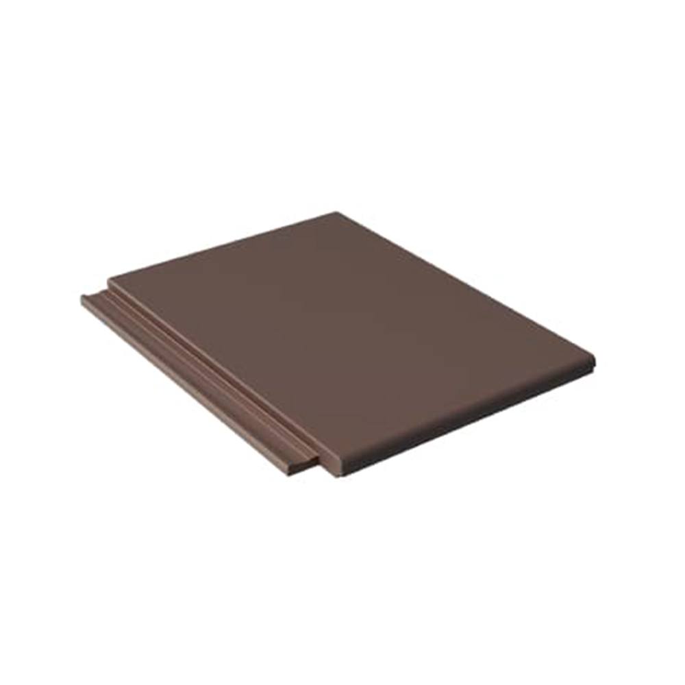 Рядовая минеральная черепица Braas Тегалит темно-коричневый