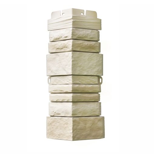 Угол фасадной панели наружный Сланец Design Plus Пшенница