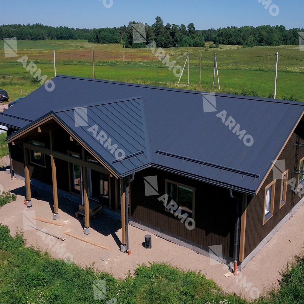 Самозащелкивающийся фальц ARMO 0,5 мм GreenCoat Pural BT RR2H3