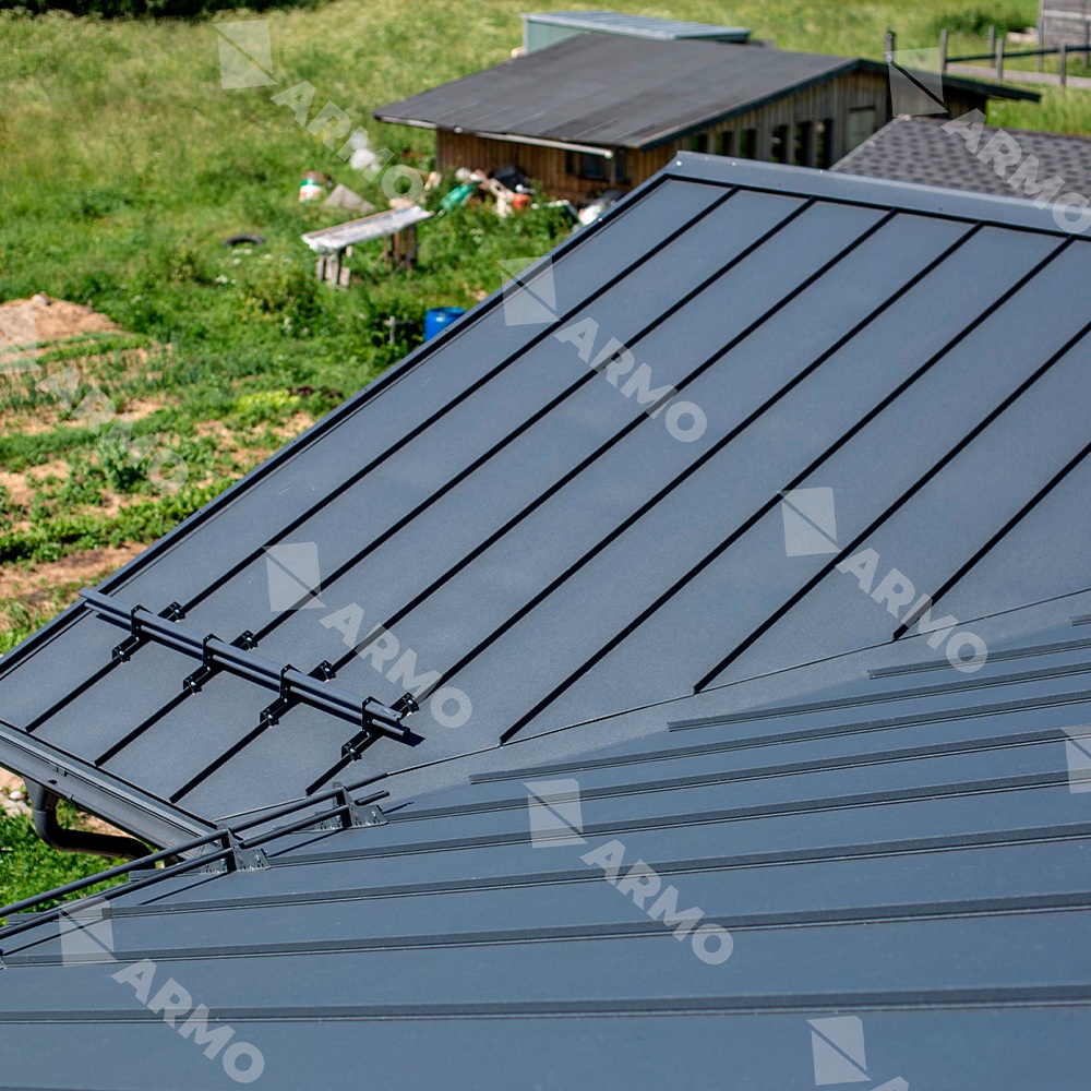 Самозащелкивающийся фальц ARMO 0,5 мм GreenCoat Pural BT RR2H3