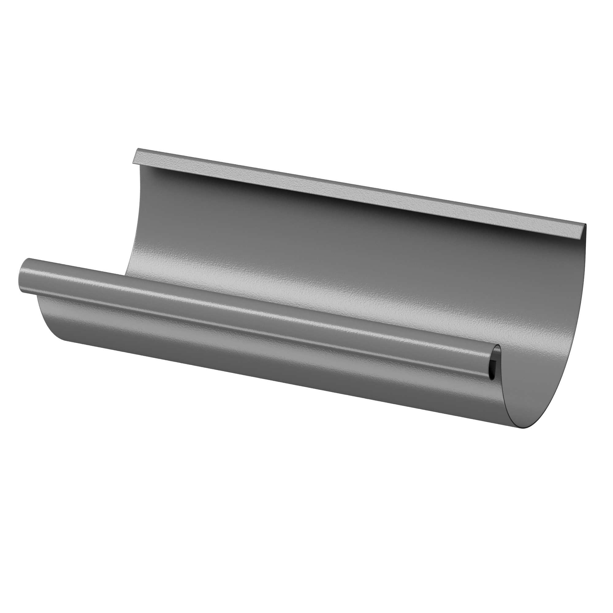 Желоб полукруглый Döcke STAL PREMIUM 125мм, 3 м Графит RAL 7024