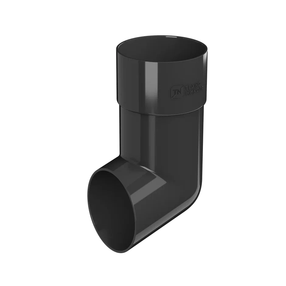 Слив трубы ТН ПВХ, черный