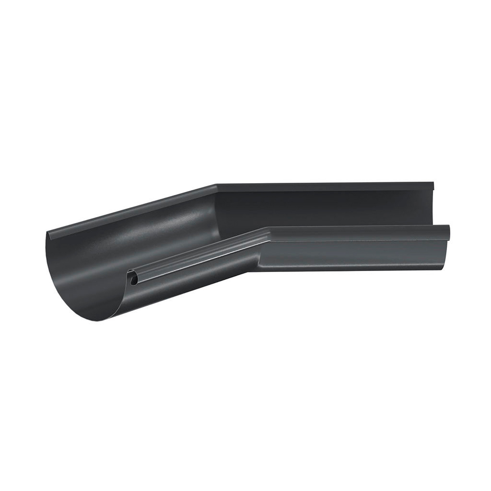 Угол желоба 135° внутренний PU, 125/90 RAL7024