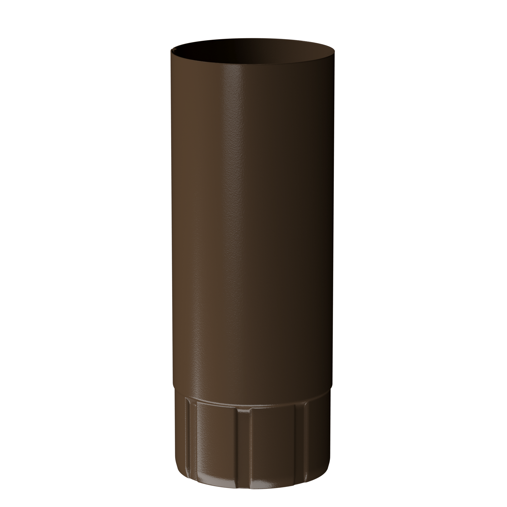 Труба водосточная Döcke STAL PREMIUM D90 3 м Каштан