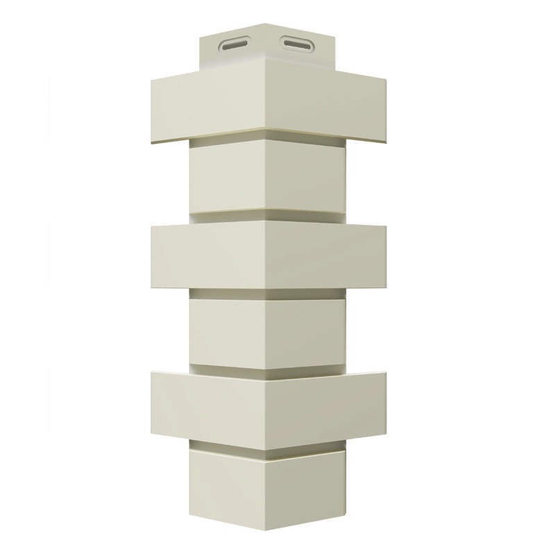 Угол фасадной панели Docke STANDARD ФЛЕМИШ Молочный