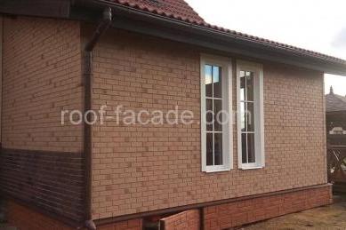 Облицовка фасадными панелями (Янино)