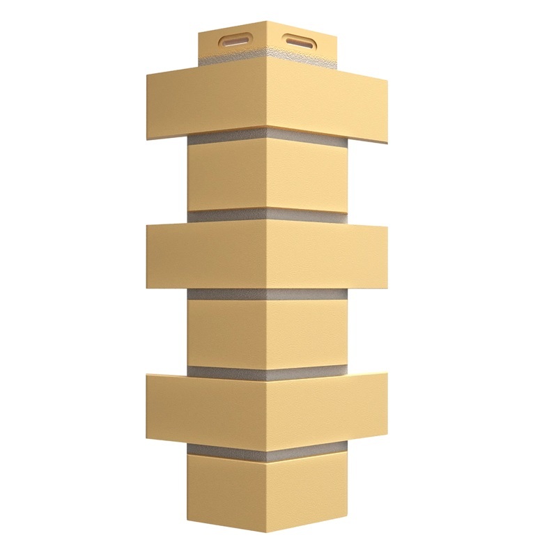 Угол фасадной панели Docke STANDARD ФЛЕМИШ Желтый