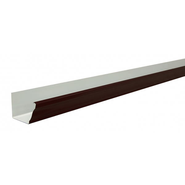 Желоб прямоугольный Optima 127мм 3м RR 32 темно-коричневый.jpg