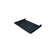 Кликфальц Grand Line 0,45 Drap с пленкой на замках RAL 7024 мокрый асфальт