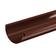 Желоб водосточный Aquasystem Комфорт 3000 мм D 90 RAL8017 PE