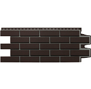 Фасадная панель Grand Line Клинкерный кирпич Design Шоколадный (шов RAL 7006)