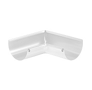 Угол желоба 90° внутренний PU, 125/90 RAL9003