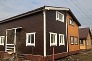 Коттедж 100 м2 Санкт-Петербург, г. Пушкин. Стоимость с материалами - 1 800 000 руб.