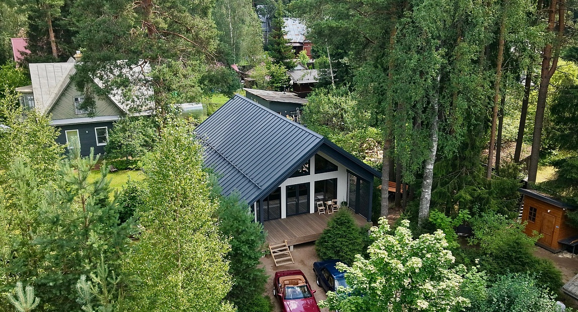 Фальц на дом HYTTE 82 Scandi в Рощино