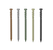 Шуруп с конической потайной головкой Holztechnic KKTN550 5х50мм (200штук) черный