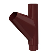 Тройник трубы D100 Foramina PUR D125/100, RAL 8017