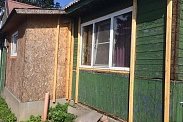 Облицовка виниловым блок-хаусом (Парголово)