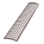 Решетка желоба защитная (0,6 пог.м.)ТН ПВХ, коричневый