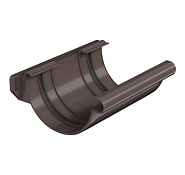 ТЕХНОНИКОЛЬ Макси соединитель желоба (Темно-коричневый)