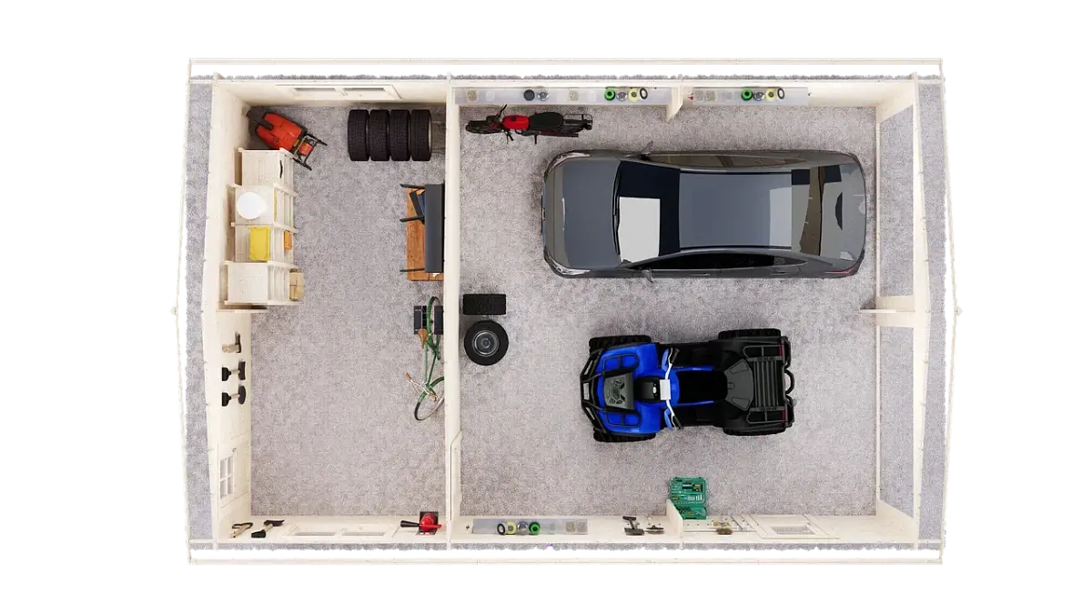 Гараж 49 (Комфорт) - брус 44 мм