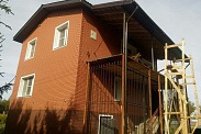 Облицовка фасадными панелями (Кобрино)